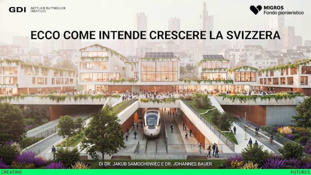 Ecco come intende crescere la Svizzera