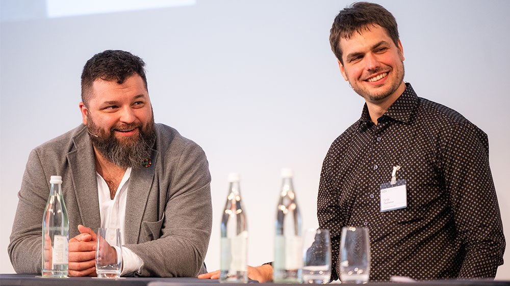 Marcin Koziorowski und Cyrille Pauthenier Marcin Koziorowski und Cyrille Pauthenier