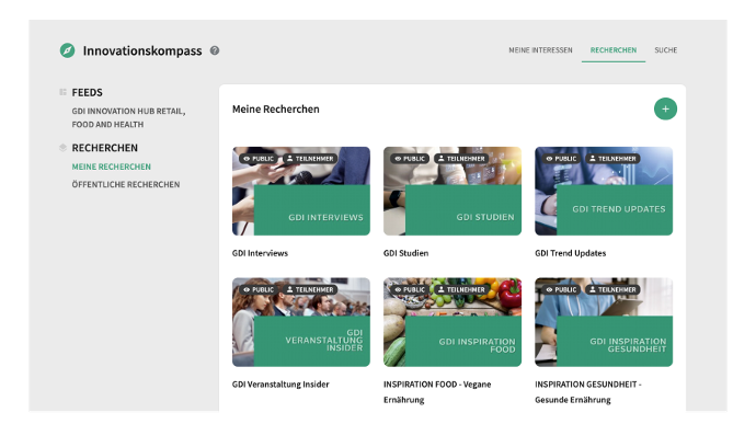 Recherche GDI Innovationshub