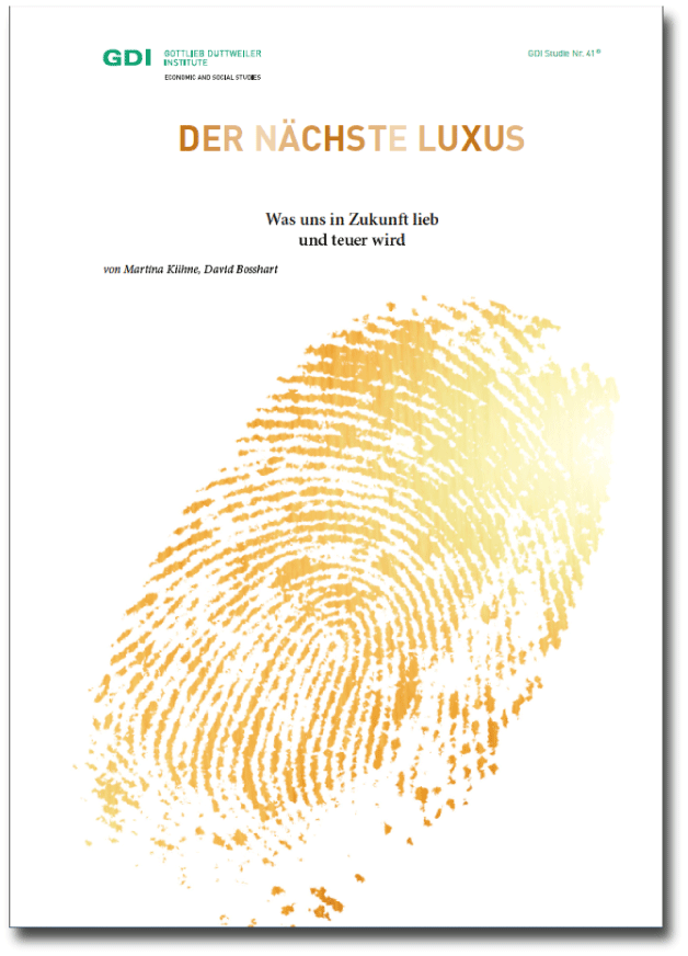 Der nächste Luxus (PDF), 2014, d